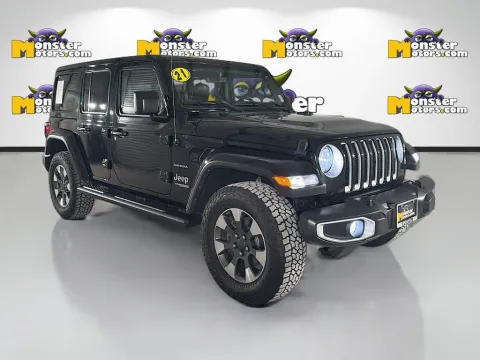 Another view of 2021 Jeep Wrangler Unlimited Sahara for sale in Louisville, TN at Monster Motors - Knoxville, TN