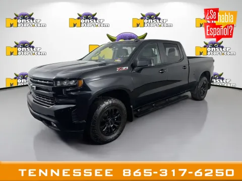 Black 2021 Chevrolet Silverado 1500 RST for sale in Louisville, TN