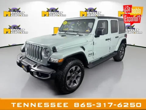 Gray 2023 Jeep Wrangler Sahara for sale in Louisville, TN