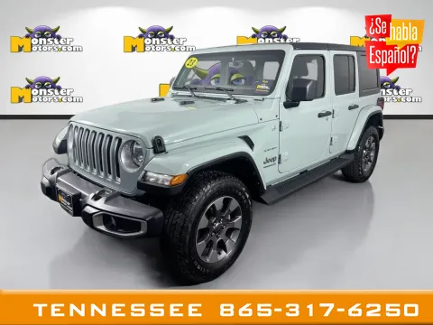 Gray 2023 Jeep Wrangler Sahara for sale in Louisville, TN