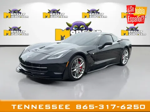Black 2016 Chevrolet Corvette Stingray Z51 for sale in Louisville, TN