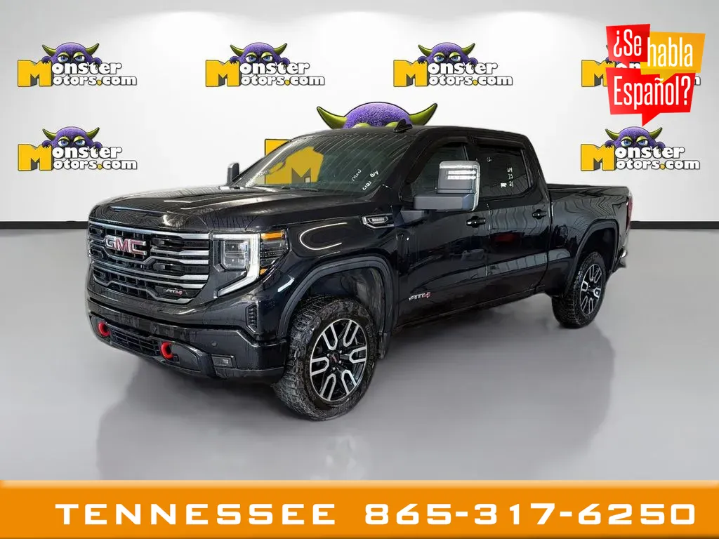 Black 2025 GMC Sierra 1500 AT4 for sale in Louisville, TN