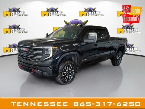 Black 2025 GMC Sierra 1500 AT4 for sale in Louisville, TN