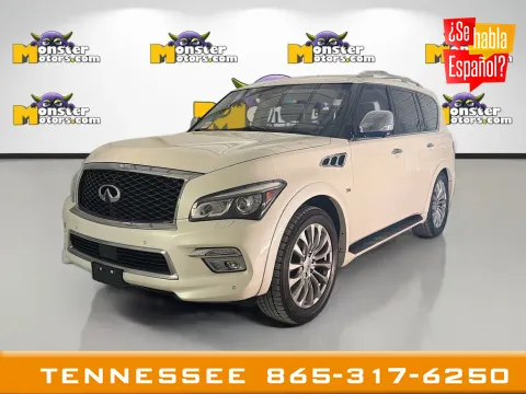 White 2017 INFINITI QX80 for sale in Louisville, TN