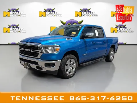 Blue 2022 Ram 1500 Big Horn/Lone Star for sale in Louisville, TN