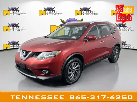 Red 2016 Nissan Rogue SL for sale in Louisville, TN