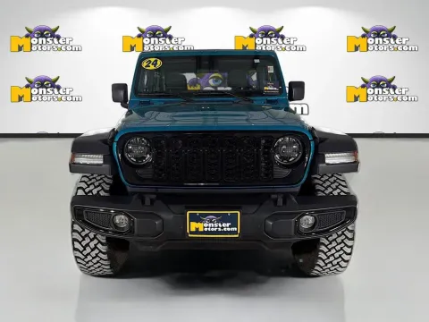Photos of 2024 Jeep Wrangler Willys for sale in Louisville, TN at Monster Motors - Knoxville, TN