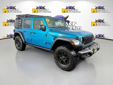 Another view of 2024 Jeep Wrangler Willys for sale in Louisville, TN at Monster Motors - Knoxville, TN