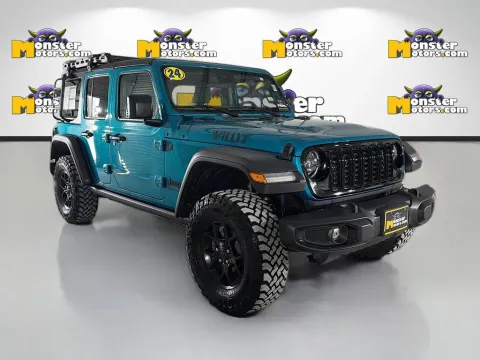 Another view of 2024 Jeep Wrangler Willys for sale in Louisville, TN at Monster Motors - Knoxville, TN