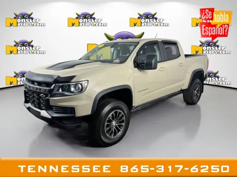 Beige 2021 Chevrolet Colorado ZR2 for sale in Louisville, TN