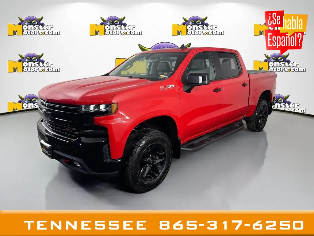 Blue 2019 Chevrolet Silverado 1500 LT Trail Boss for sale in Louisville, TN