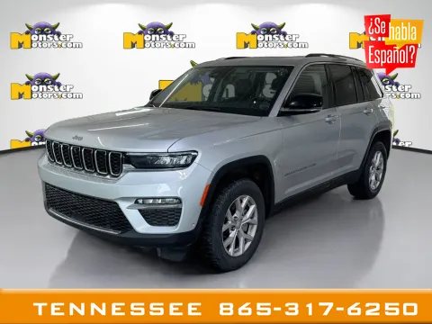 Silver 2022 Jeep Grand Cherokee Limited for sale in Louisville, TN