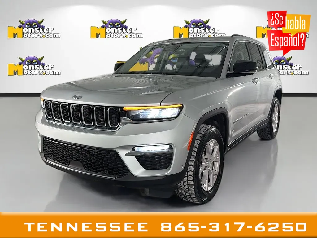Silver 2022 Jeep Grand Cherokee Limited for sale in Louisville, TN