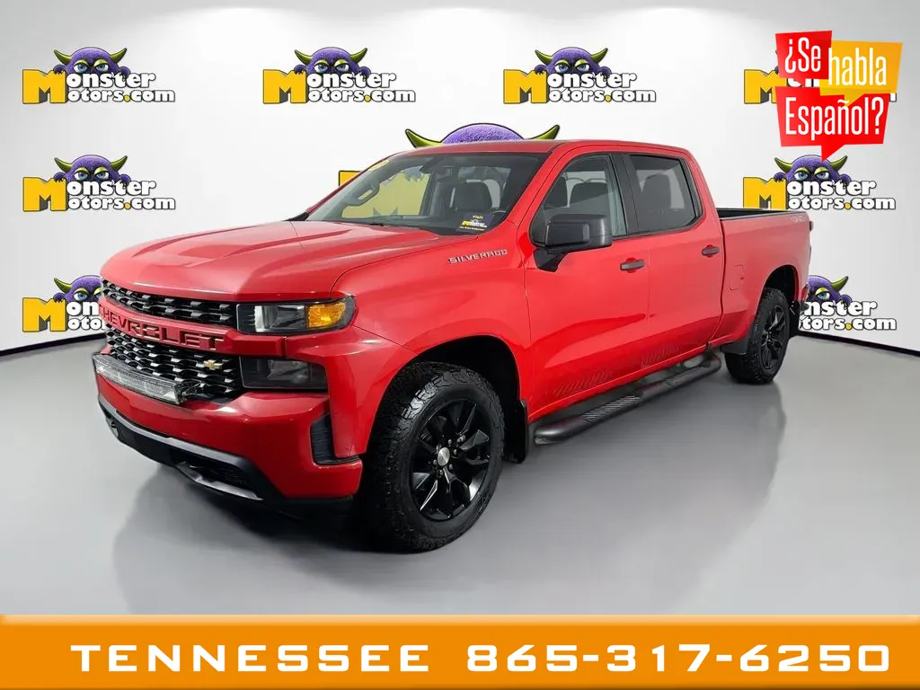 Red 2020 Chevrolet Silverado 1500 Custom for sale in Louisville, TN