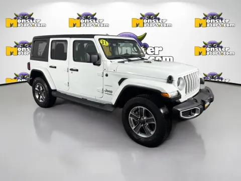 Another view of 2021 Jeep Wrangler Unlimited Sahara for sale in Louisville, TN at Monster Motors - Knoxville, TN