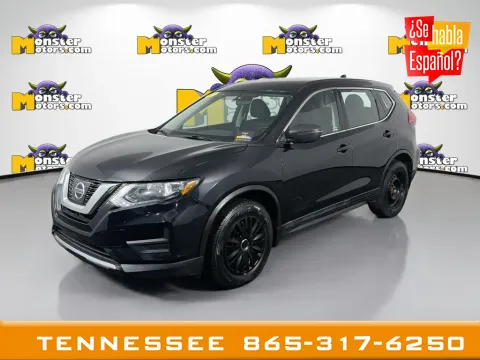Black 2017 Nissan Rogue S for sale in Louisville, TN