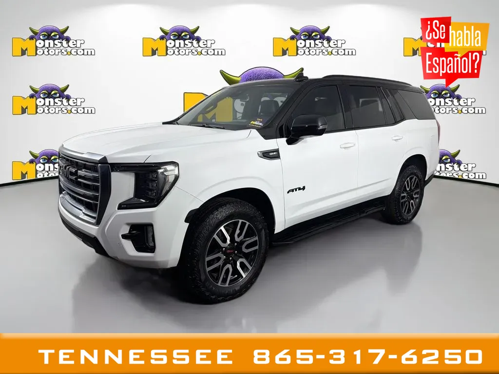 Blue 2024 GMC Yukon AT4 for sale in Louisville, TN
