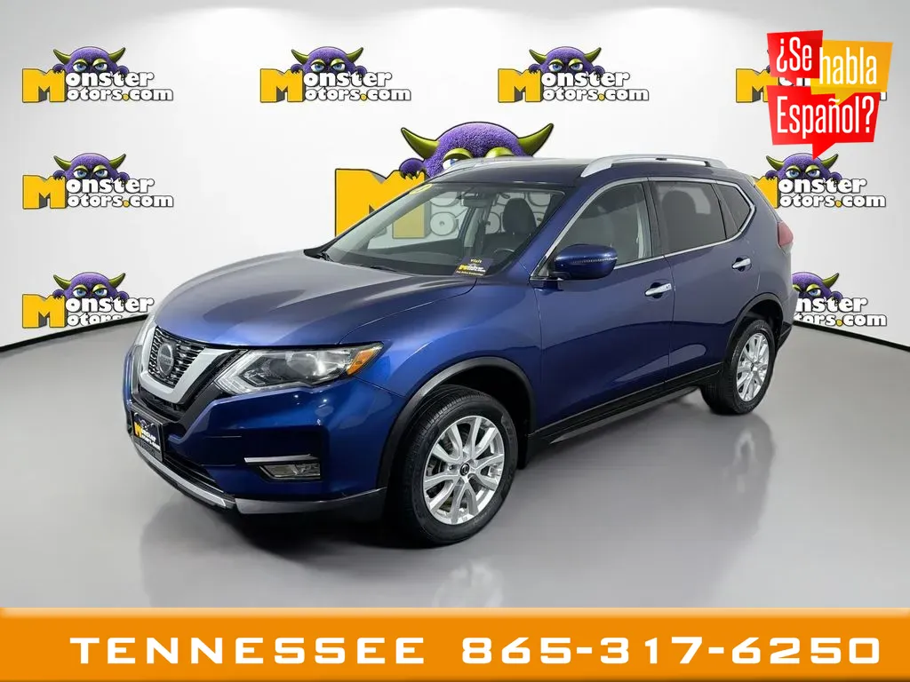 Blue 2018 Nissan Rogue SV for sale in Louisville, TN