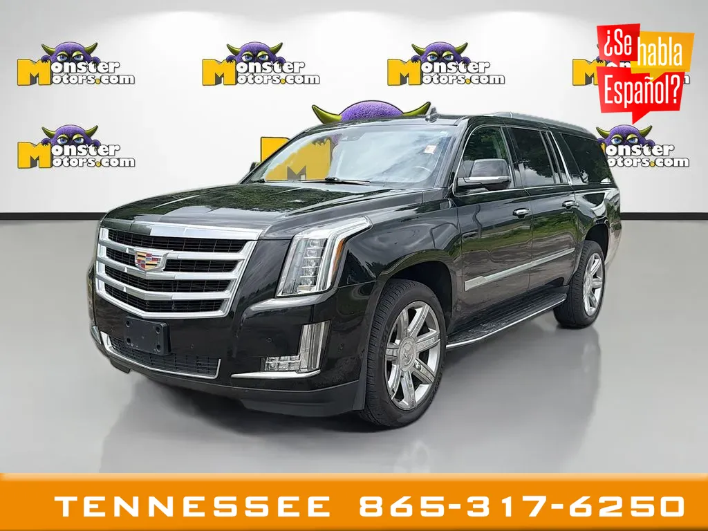 Black 2019 Cadillac Escalade ESV Luxury for sale in Louisville, TN
