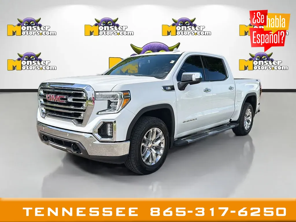 White 2021 GMC Sierra 1500 SLT for sale in Louisville, TN