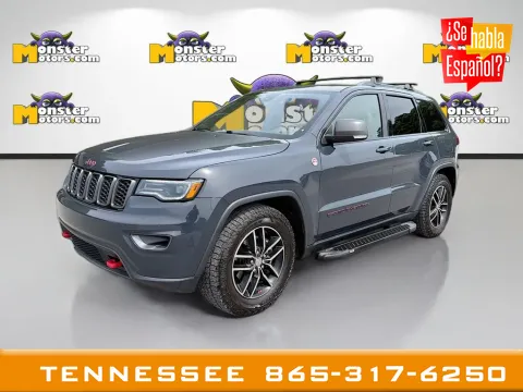 Gray 2018 Jeep Grand Cherokee Trailhawk for sale in Louisville, TN