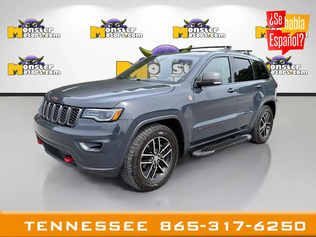 Gray 2018 Jeep Grand Cherokee Trailhawk for sale in Louisville, TN