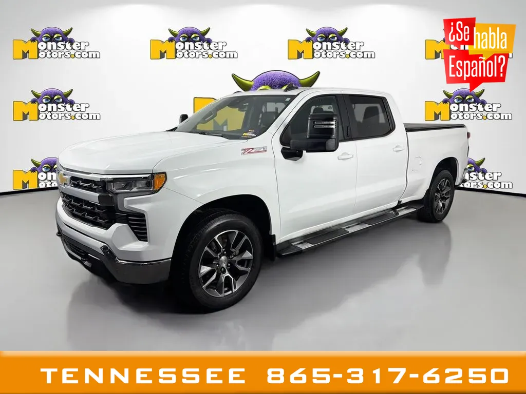 White 2022 Chevrolet Silverado 1500 LT for sale in Louisville, TN