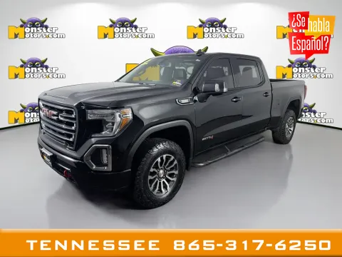 Blue 2021 GMC Sierra 1500 AT4 for sale in Louisville, TN