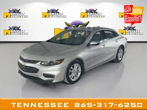 Silver 2017 Chevrolet Malibu LT for sale in Louisville, TN