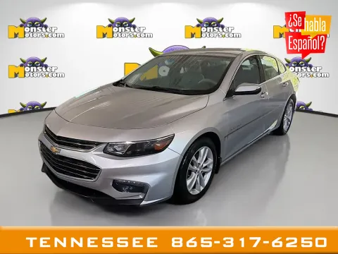 Silver 2017 Chevrolet Malibu LT for sale in Louisville, TN