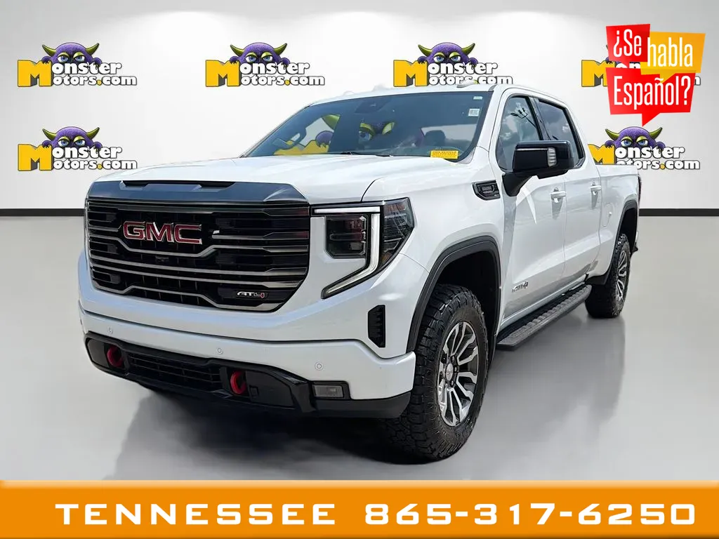 White 2022 GMC Sierra 1500 AT4 for sale in Louisville, TN