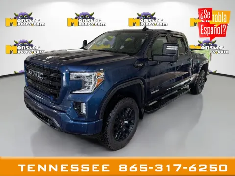 Blue 2021 GMC Sierra 1500 Elevation for sale in Louisville, TN