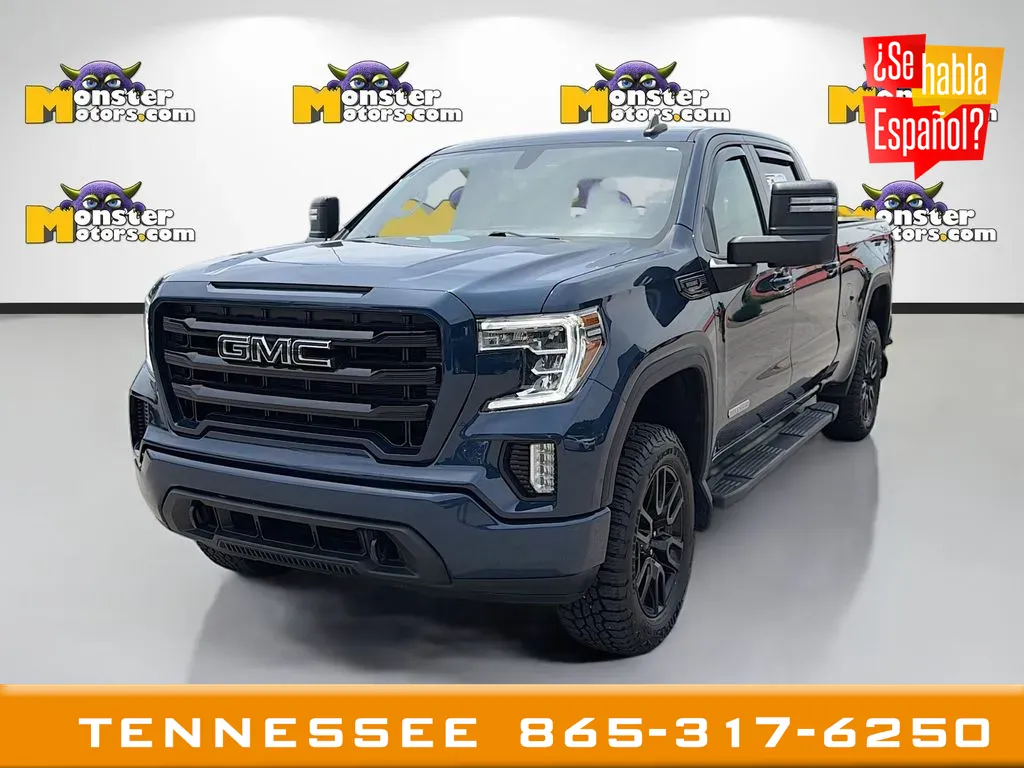 Blue 2021 GMC Sierra 1500 Elevation for sale in Louisville, TN