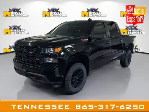 Black 2022 Chevrolet Silverado 1500 LTD Custom Trail Boss for sale in Louisville, TN