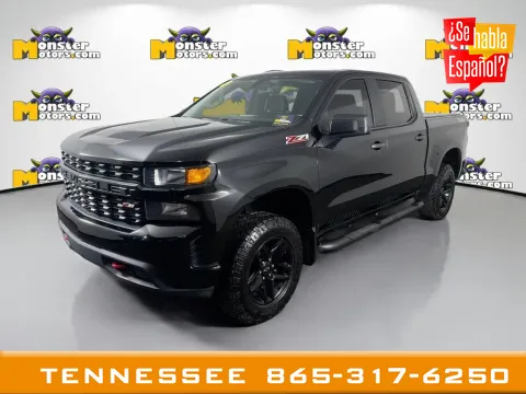 Black 2019 Chevrolet Silverado 1500 Custom Trail Boss for sale in Louisville, TN