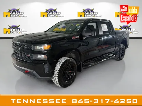 Black 2019 Chevrolet Silverado 1500 Custom Trail Boss for sale in Louisville, TN