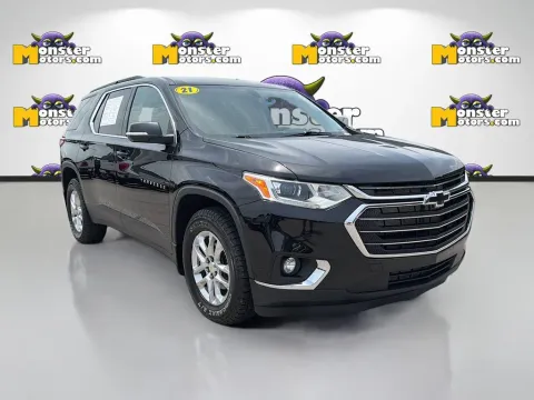 Another view of 2021 Chevrolet Traverse LT for sale in Louisville, TN at Monster Motors - Knoxville, TN