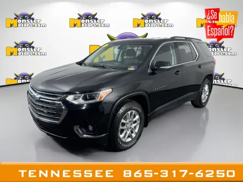 Black 2021 Chevrolet Traverse LT for sale in Louisville, TN