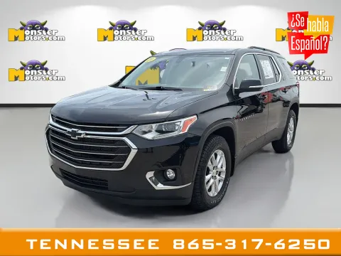 Black 2021 Chevrolet Traverse LT for sale in Louisville, TN