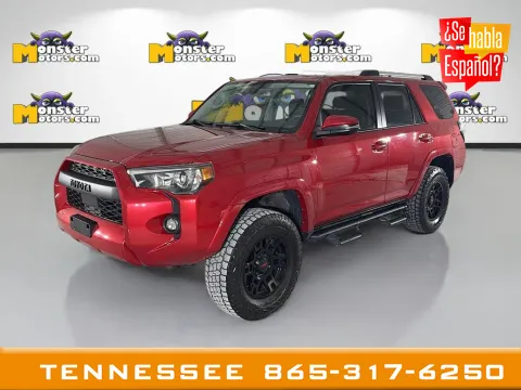 Red 2022 Toyota 4Runner SR5 Premium for sale in Louisville, TN