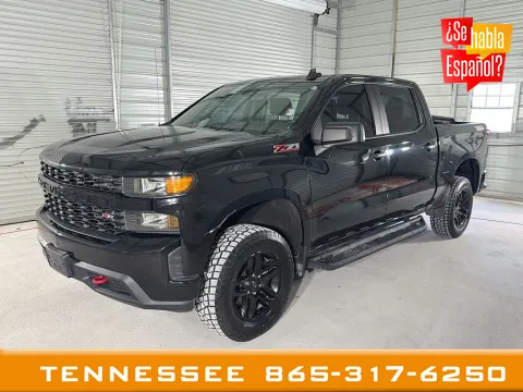 Black 2021 Chevrolet Silverado 1500 Custom Trail Boss for sale in Louisville, TN