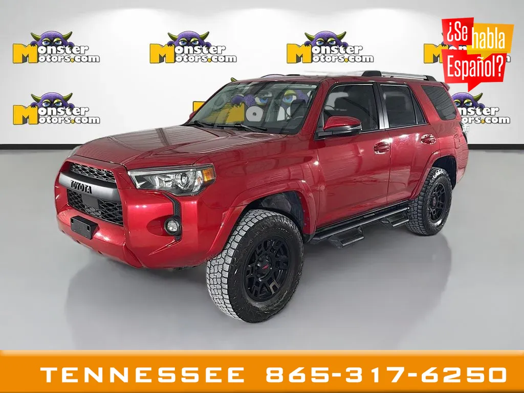 Red 2022 Toyota 4Runner SR5 Premium for sale in Louisville, TN