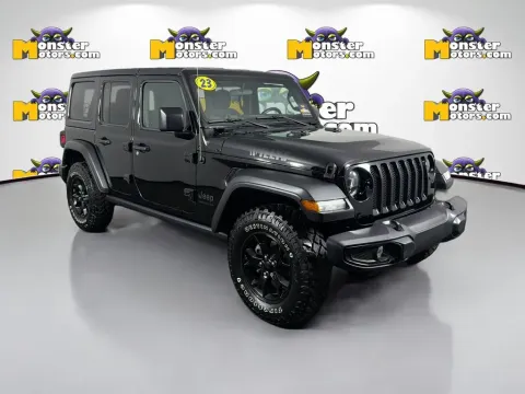 Another view of 2023 Jeep Wrangler Willys for sale in Louisville, TN at Monster Motors - Knoxville, TN