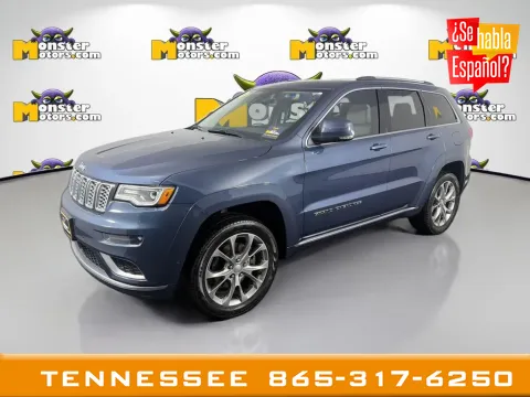 Blue 2021 Jeep Grand Cherokee Summit for sale in Louisville, TN