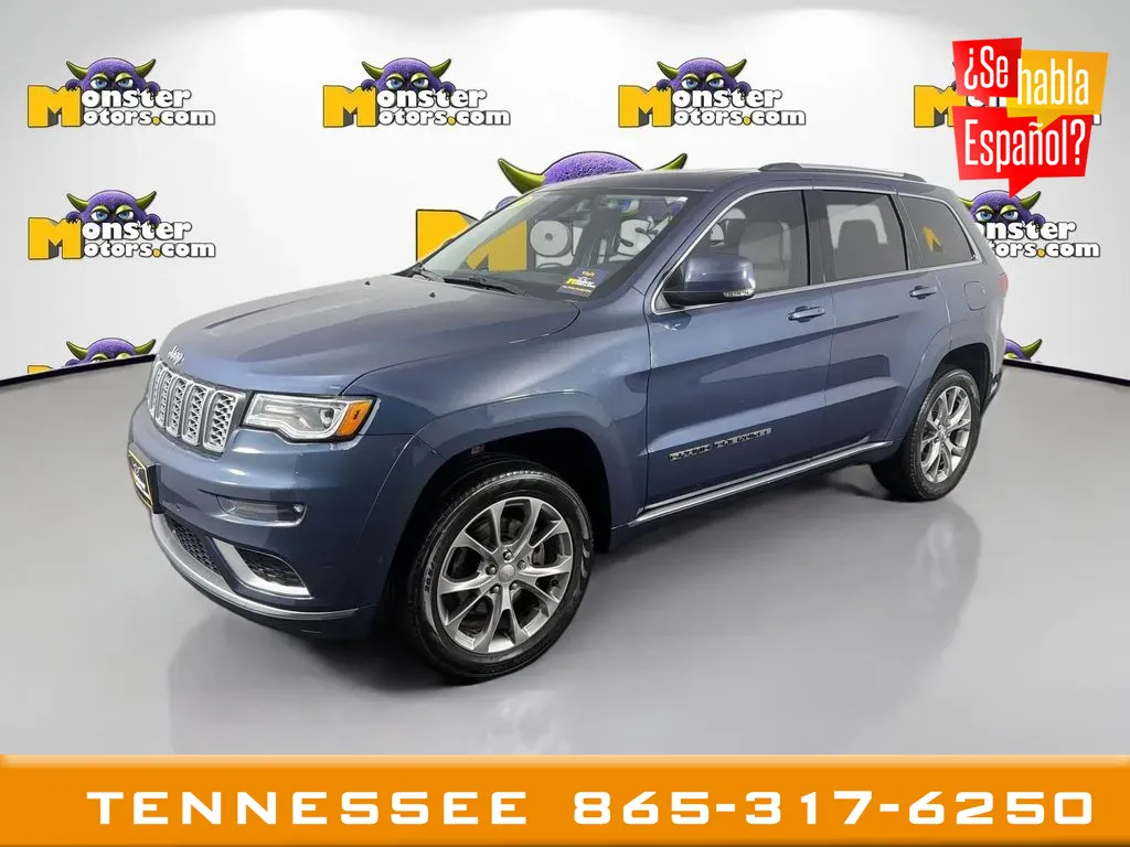 Blue 2021 Jeep Grand Cherokee Summit for sale in Louisville, TN