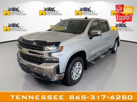 Silver 2019 Chevrolet Silverado 1500 LT for sale in Louisville, TN