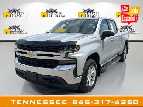 Silver 2019 Chevrolet Silverado 1500 LT for sale in Louisville, TN