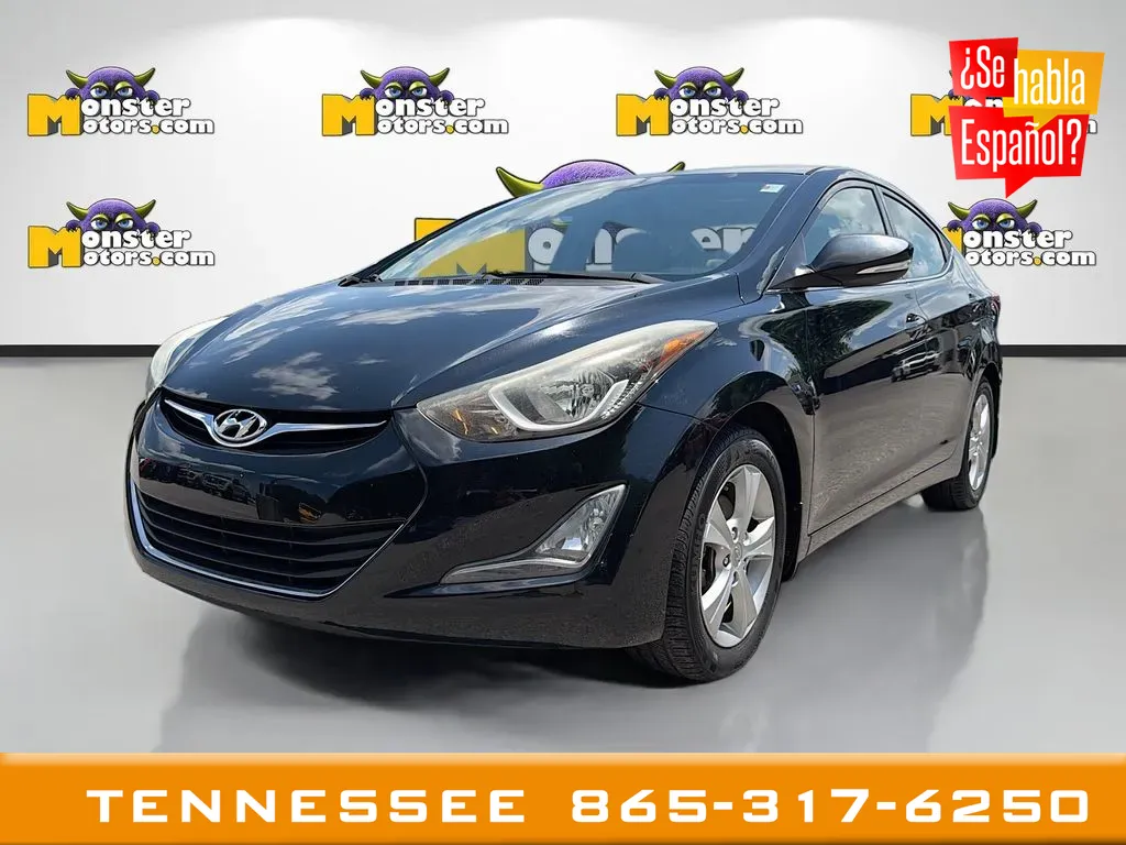 Black 2016 Hyundai Elantra Value Edition for sale in Louisville, TN