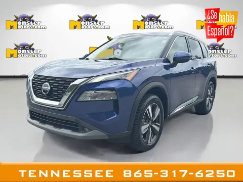Blue 2021 Nissan Rogue SL for sale in Louisville, TN