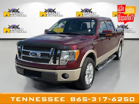 Red 2010 Ford F-150 Lariat for sale in Louisville, TN
